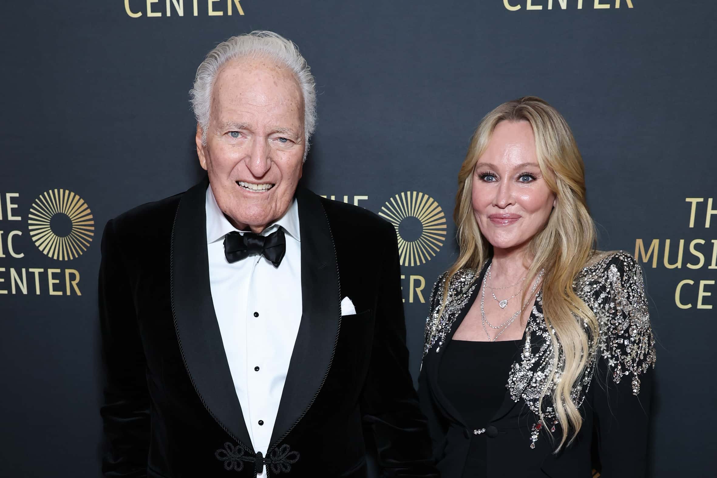 (L-R) Jerry Moss and Tina Moss attend Live at The Music Center: Concert Celebrating Jerry Moss, Co-Founder of A&M Records at The Music Center on January 14, 2023 in Los Angeles, California.
