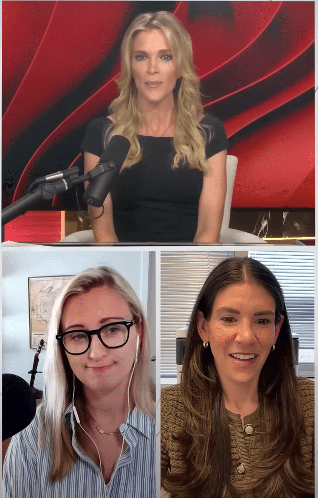 Megyn Kelly sought her guests Emily Jashinsky & Eliana Johnson reactions on Kanye West incident who were equally appalled at it (@MegynKelly/YouTube)