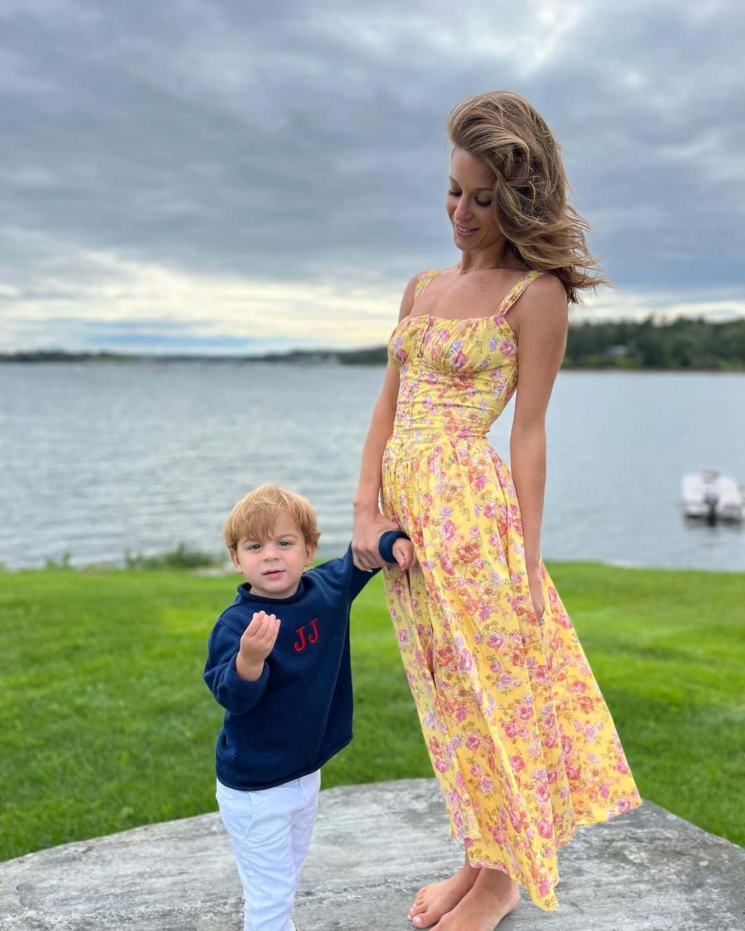 Emma Watters with son Jesse Jr. (@emmawatters__/Instagram)