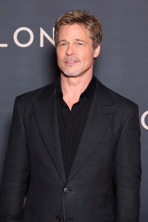 Brad Pitt attends the French Premiere of Paramount Pictures' 