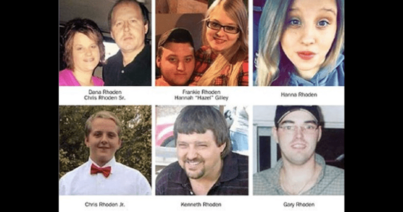 The memebrs of Rhoden family who were murdered in 2016 (Pike County Sheriff's Office/Ohio Attorney General's Bureau of Criminal Investigation)