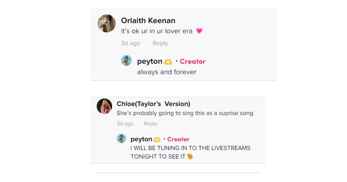 Users sharing their own experiences.(@peyton/TikTok)
