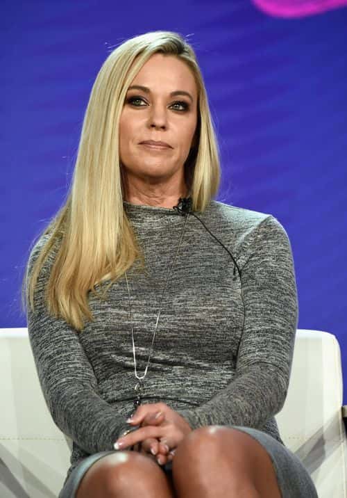 Kate Gosselin of 'Kate Plus Date' speaks onstage during the TLC portion of the Discovery Communications Winter 2019 TCA Tour at the Langham Hotel on February 12, 2019 in Pasadena, California.