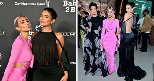 Kris Jenner, honoree Kim Kardashian, and Kylie Jenner attend the 2022 Baby2Baby Gala on November 12, 2022.
(Photo by Stefanie Keenan/Getty Images)