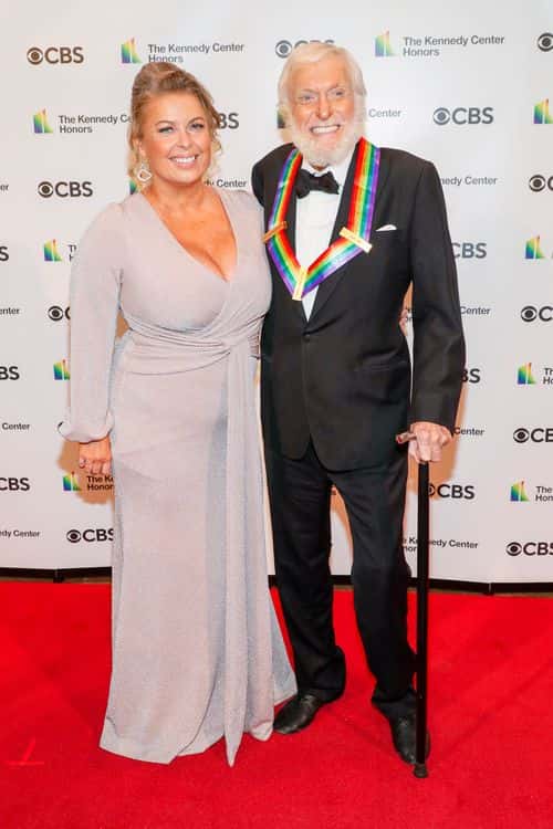 Arlene Silver and Dick Van Dyke attend the 43rd Annual Kennedy Center Honors at The Kennedy Center on May 21, 2021 in Washington, DC. (Photo by Paul Morigi/Getty Images)