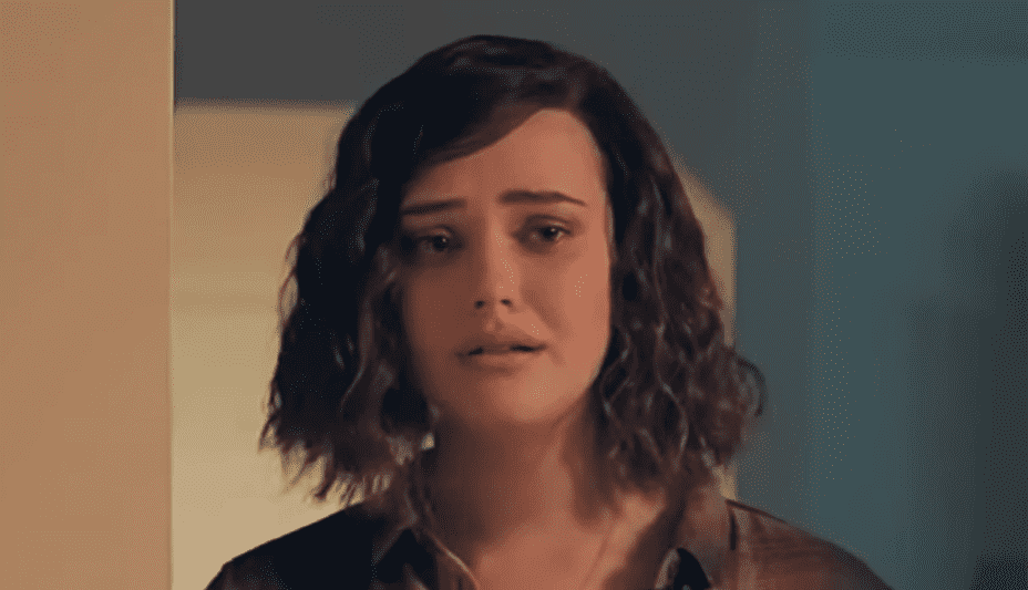 In the series, Hannah Baker leaves behind a box of cassette tapes where she details 13 reasons why she decided to kill herself (Netflix screenshot)