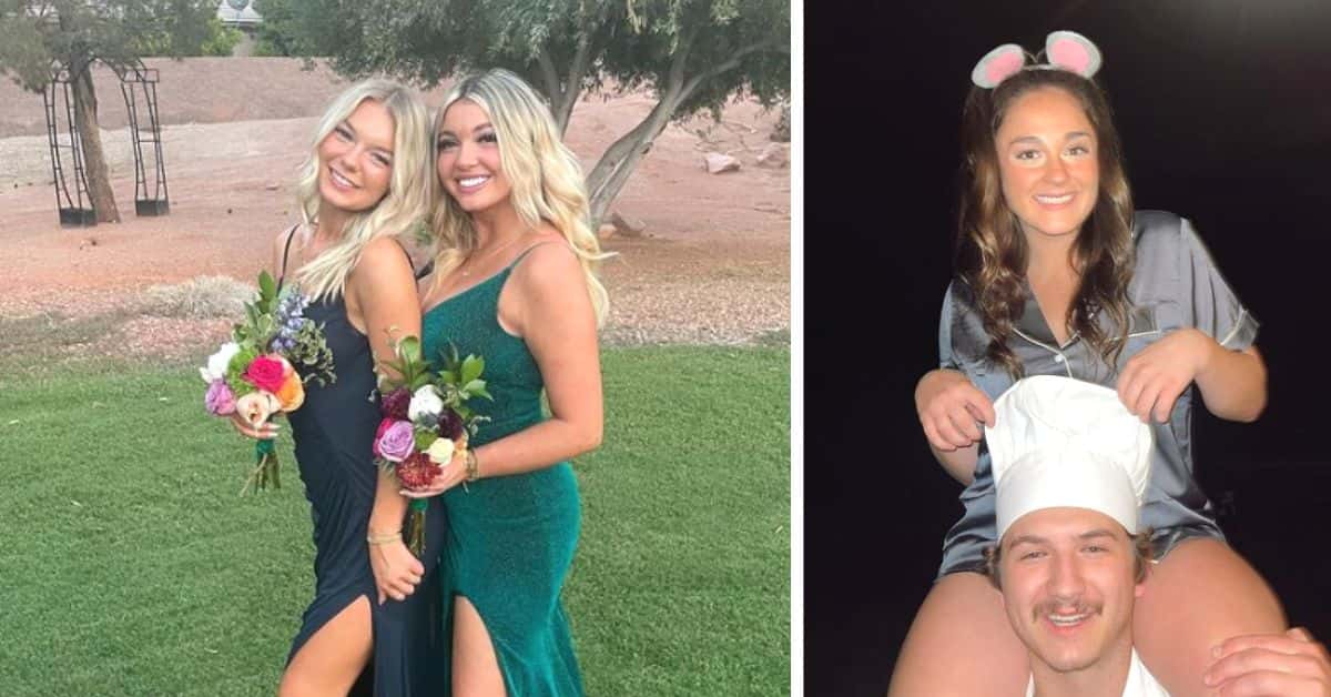 Kaylee Goncalves and Madison Mogen (L), and Xana Kernodle and Ethan Chapin (R) were stabbed to death (@kayleegoncalves/Instagram and @xanakernodle/Instagram)