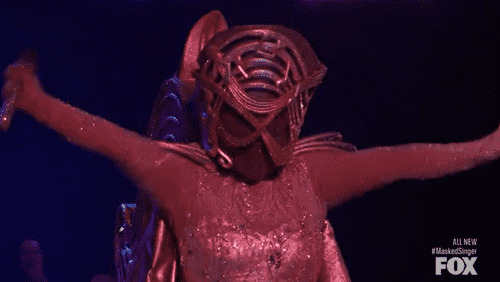 Harp singing in 'The Masked Singer' Season 8 finale (FOX)
