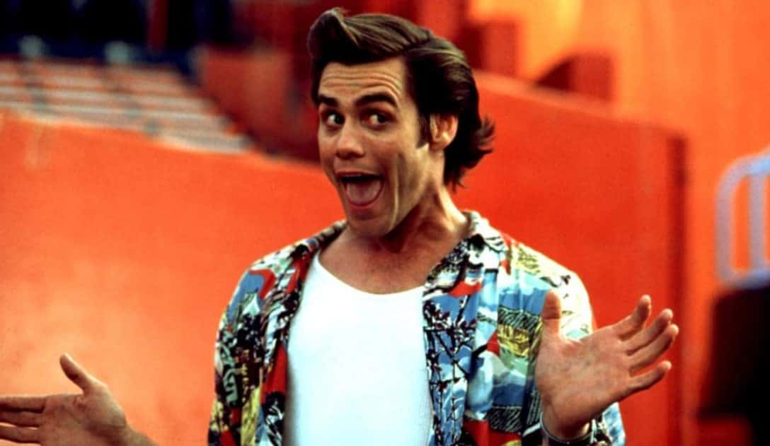 Jim Carrey in Ace Ventura: Pet Detective (1994) (IMDB)