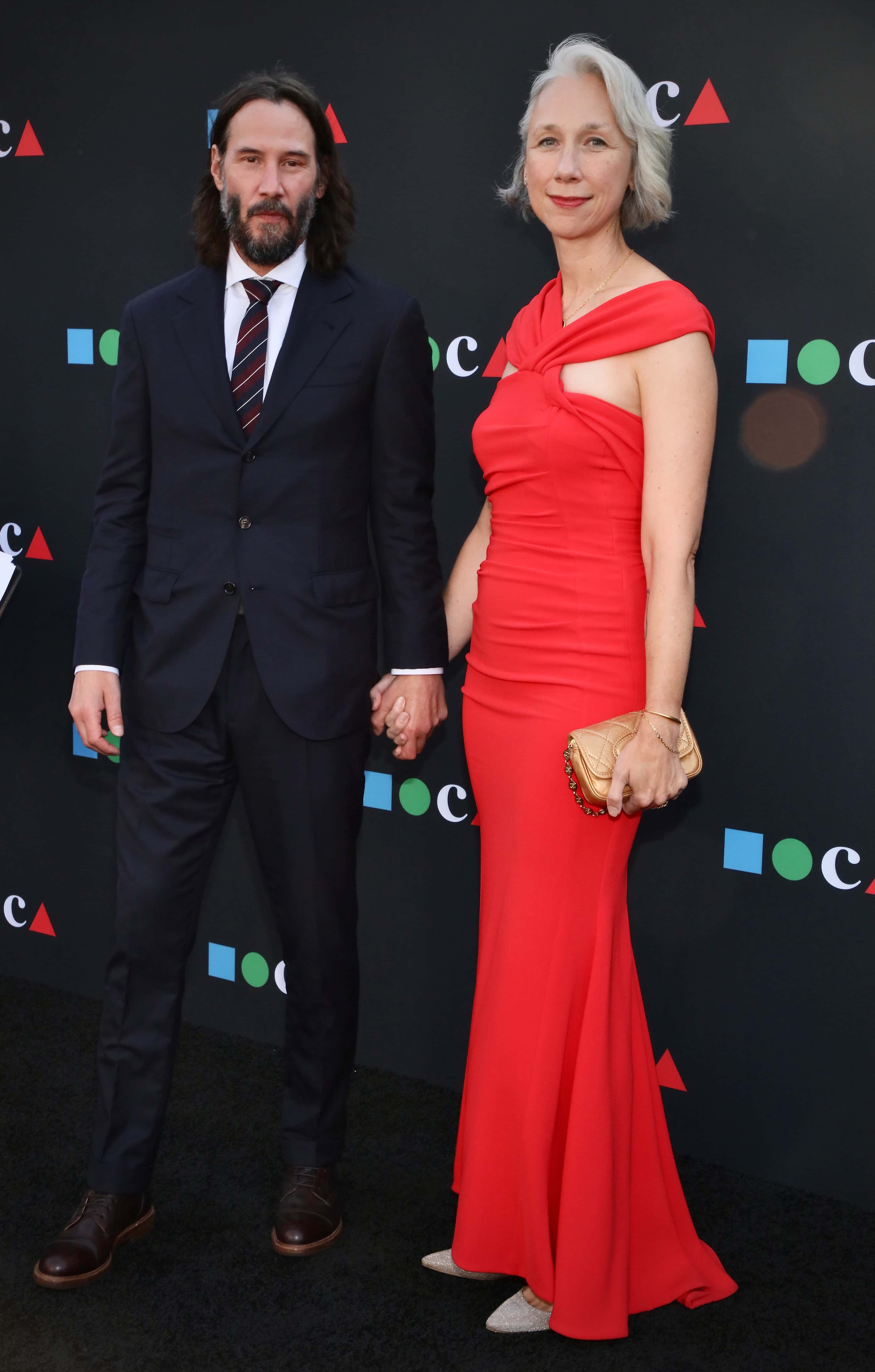 LOS ANGELES, CALIFORNIA - JUNE 04: Keanu Reeves and Alexandra Grant attend MOCA Gala 2022 at The Geffen Contemporary at MOCA on June 04, 2022 in Los Angeles, California. (Photo by Robin L Marshall/Getty Images)
