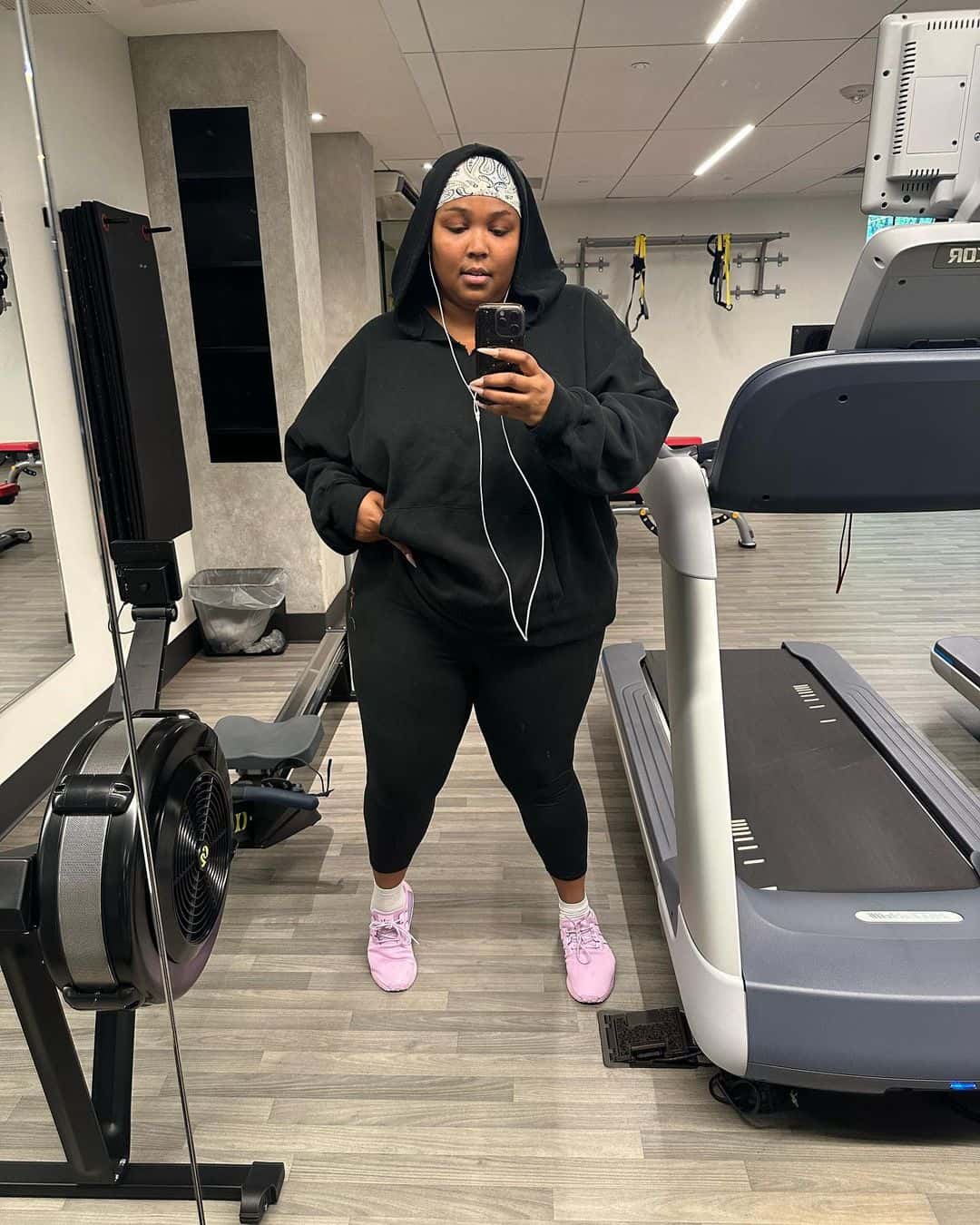 Lizzo opened up about why she makes exercising a priority when it comes to her lifestyle choices–and no, it's not to lose weight (lizzo/Instagram)