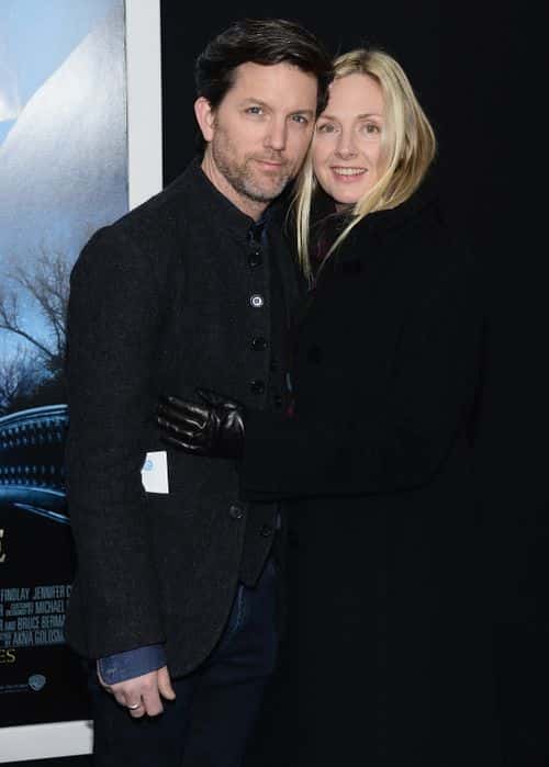 Jon Patrick Walker and Hope Davis attends the 