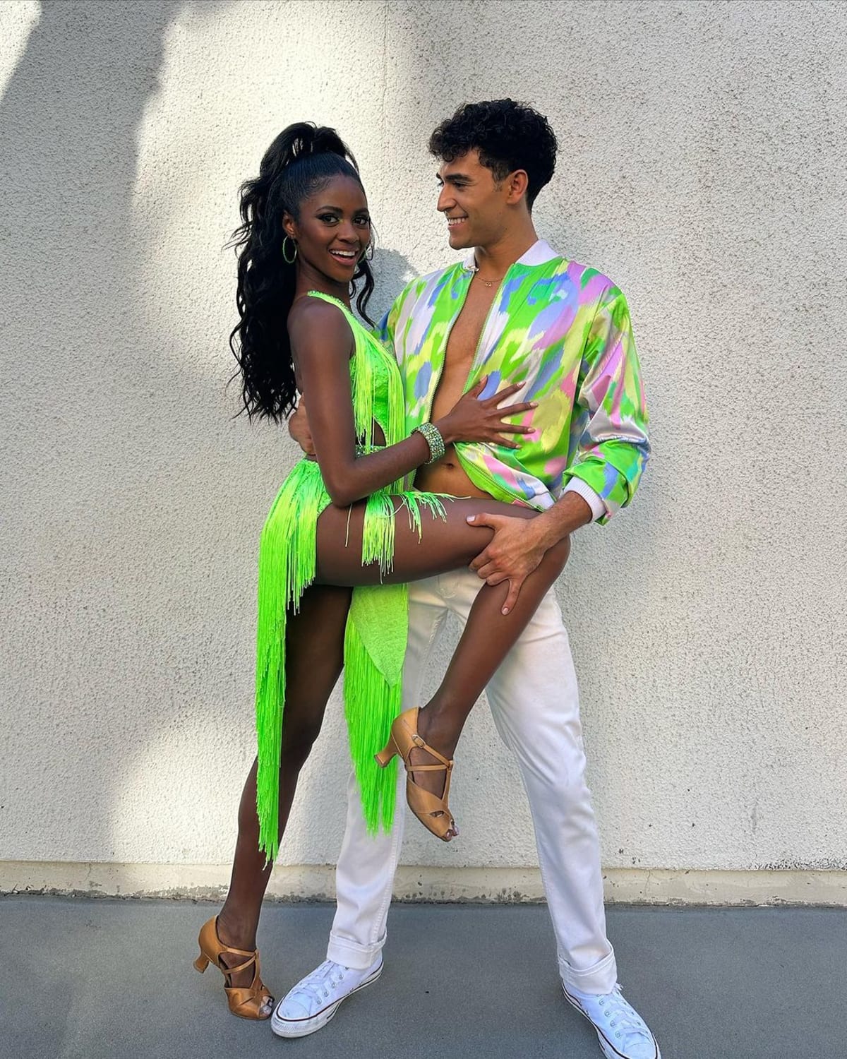 Charity Lawson and Ezra Sosa team up for 'DWTS' Season 32 (Instagram/@ezra.sosa)