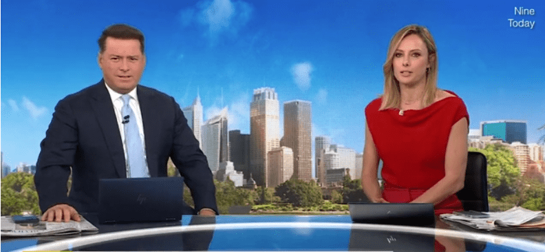 Today host Karl Stefanovic mocks Meghan Markle’s reaction to fire in Archie’s nursery
 (screenshot from The Daily Mail)