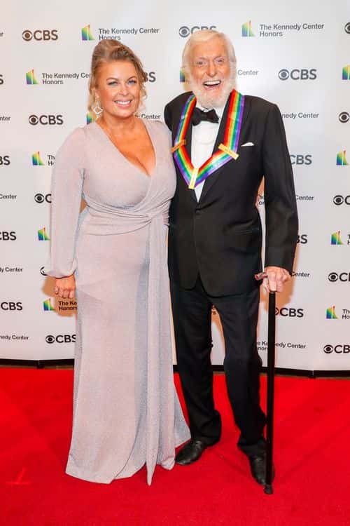 Arlene Silver and Dick Van Dyke attend the 43rd Annual Kennedy Center Honors at The Kennedy Center on May 21, 2021 in Washington, DC. (Photo by Paul Morigi/Getty Images)