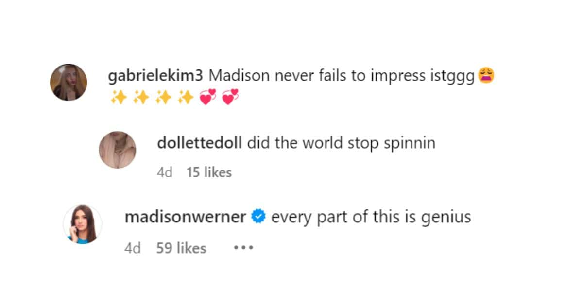 (@madisonbeer/Instagram)