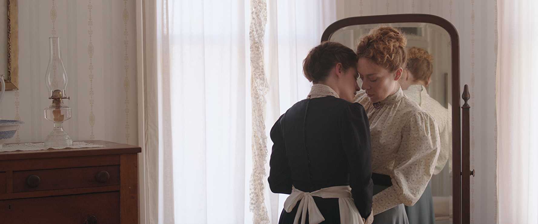 Sevigny and Stewart in 'Lizzie' (Source: IMDb)