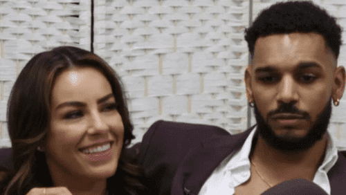 Jamal Menzies and  Veronica Rodriguez in ' 90 Day: The Single Life' Season 3 Tell All special Part 3 (TLC)