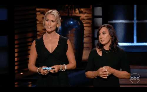 FunkkOFF founders Joelle Flynn and Sonia Hounsell on 'Shark Tank' Season 14 (ABC)