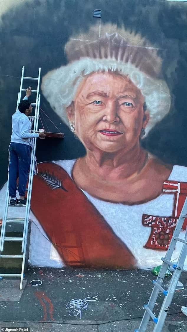 Mural of Queen Elizabeth (Jignesh Patel/Handout)