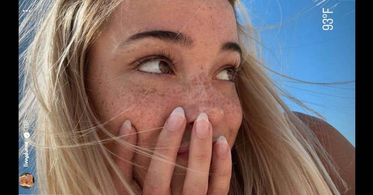 Olivia Dunne No Makeup Look (livvydunne/ Instagram)
