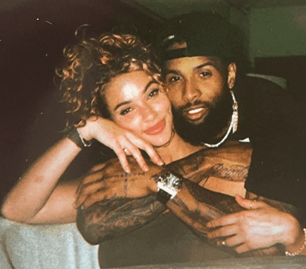 Lauren Wood and Odell Beckham Jr split in early 2023 (@lolowood_, @obj/Instagram)