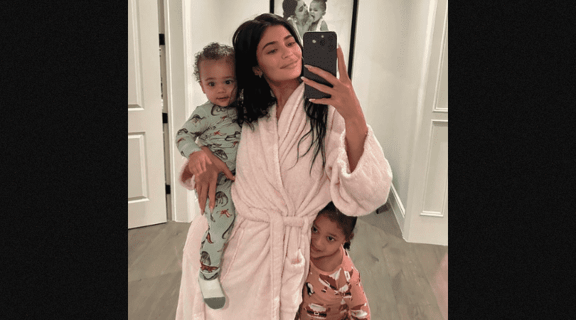 Kylie Jenner shares Aire and Stormi with ex-Travis Scott (Instagram/kyliejenner)