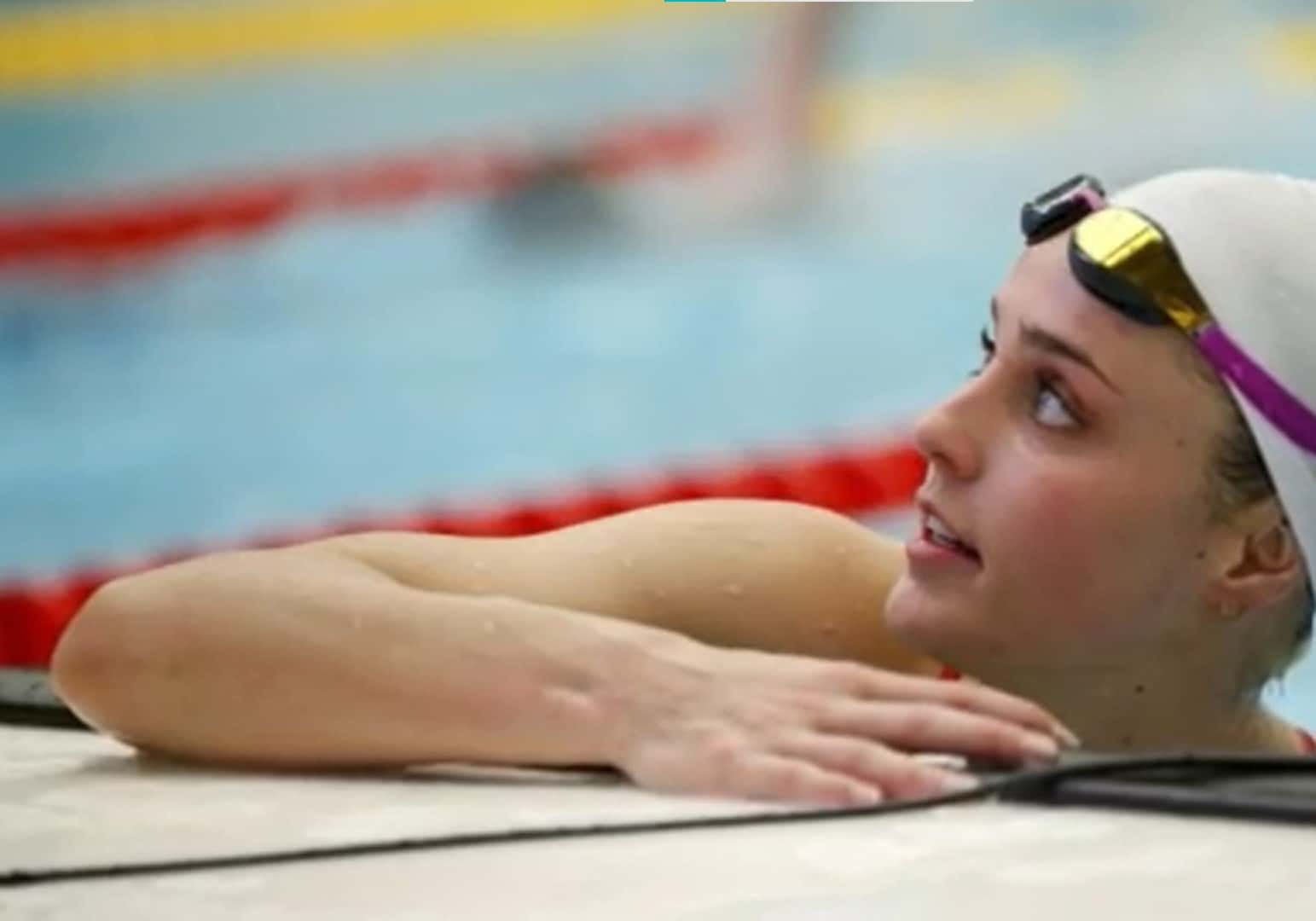 Sarah Bro, 25, a Danish swimmer