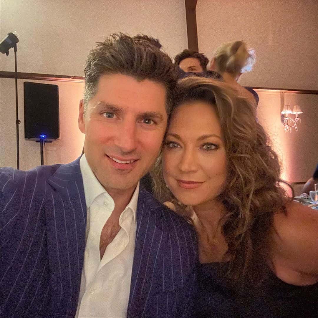 Ginger Zee attended Robin Roberts' wedding with her husband Ben Aaron (@ginger_zee/Instagram)