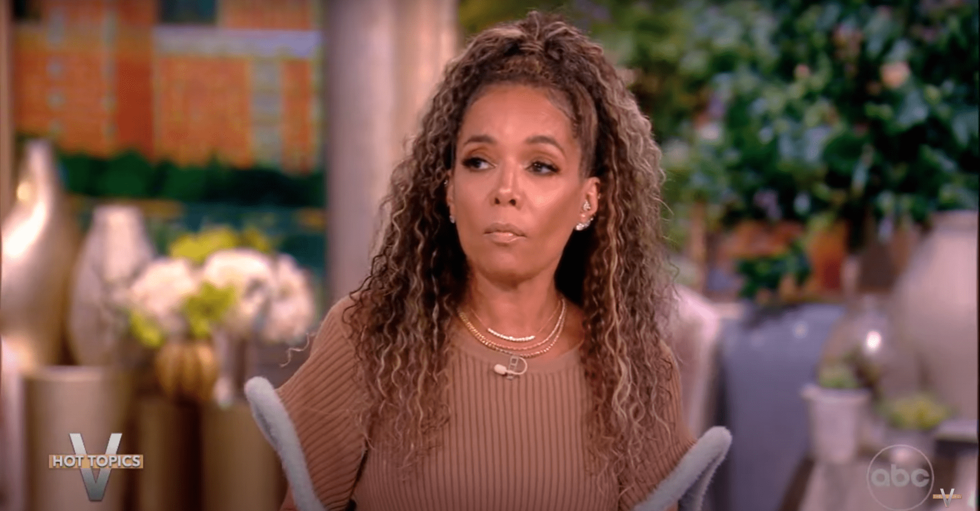 Sunny Hostin claims she would not treat her mother 'like a friend' (YouTube/The View)