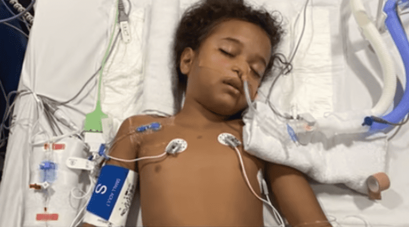 Mana underwent his second major surgery in the US this week to remove the primary tumour in his brain (GoFundMe)