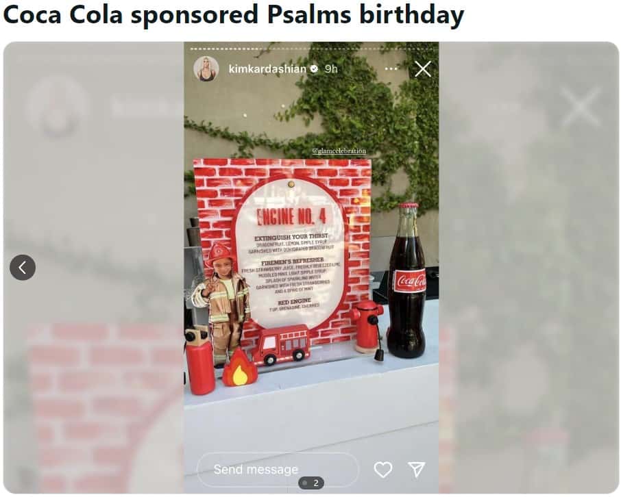 Coca-Cola sponsored party? (Reddit)