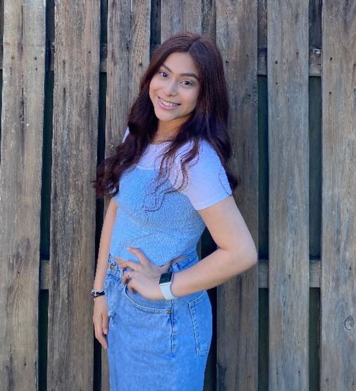 A vigil was held Britney Romero who died after falling from a dormitory balcony (Britney Romero/Facebook)