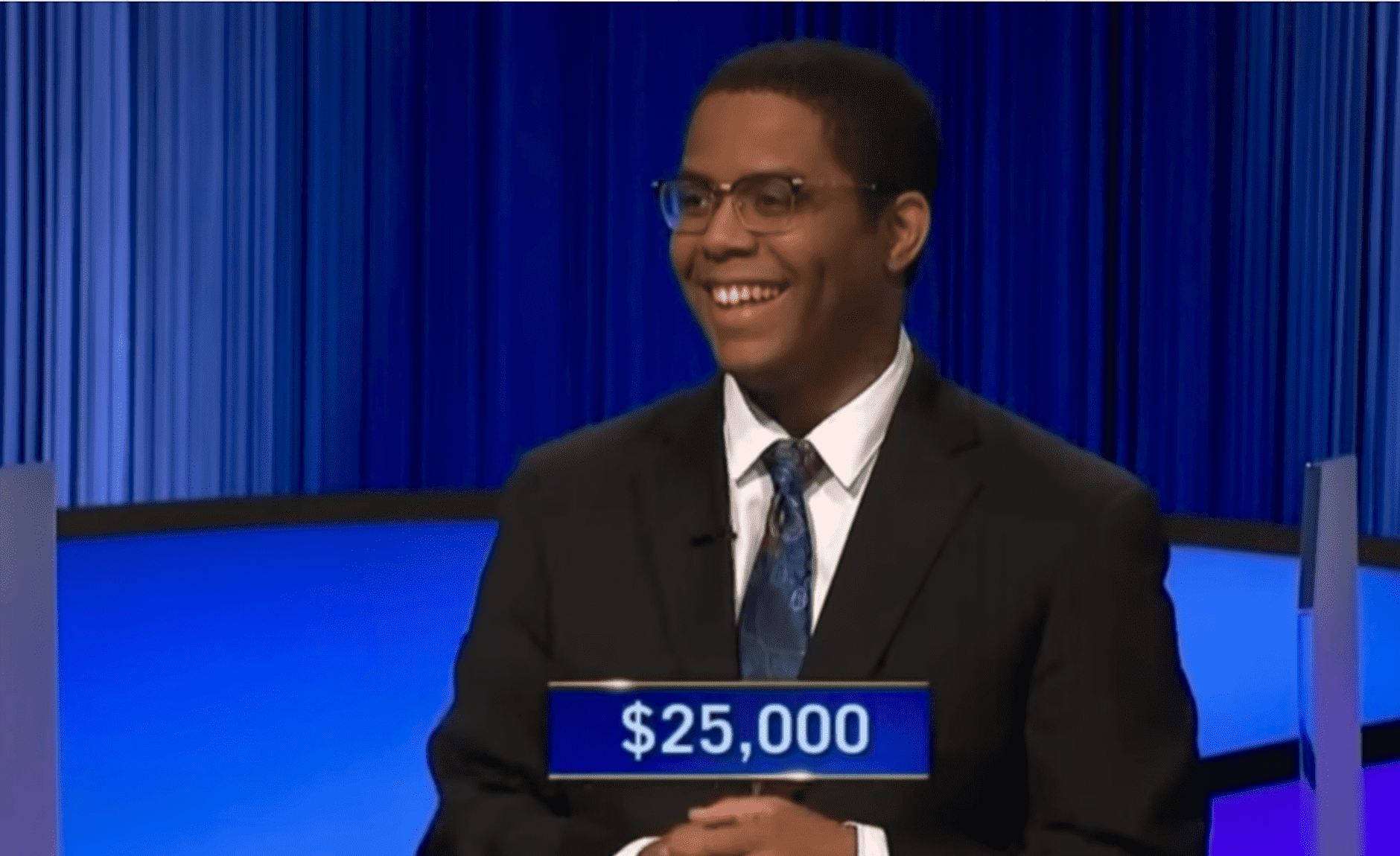 Daniel ended the game with a one-day total of $25,000 (ABC)