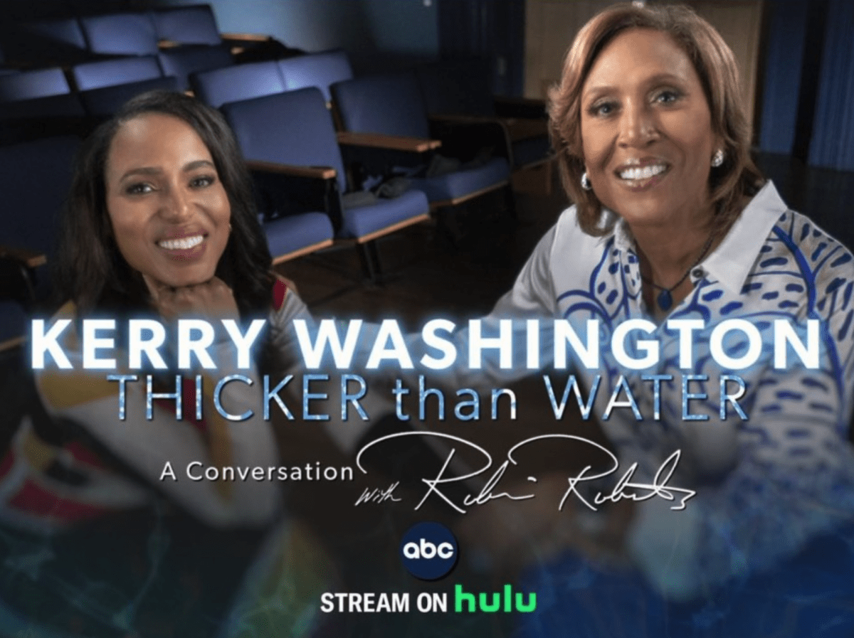 Robin Roberts promoted her 20/20 special with Kerry Washington away from 'GMA' (@robinrobertsgma/Instagram)