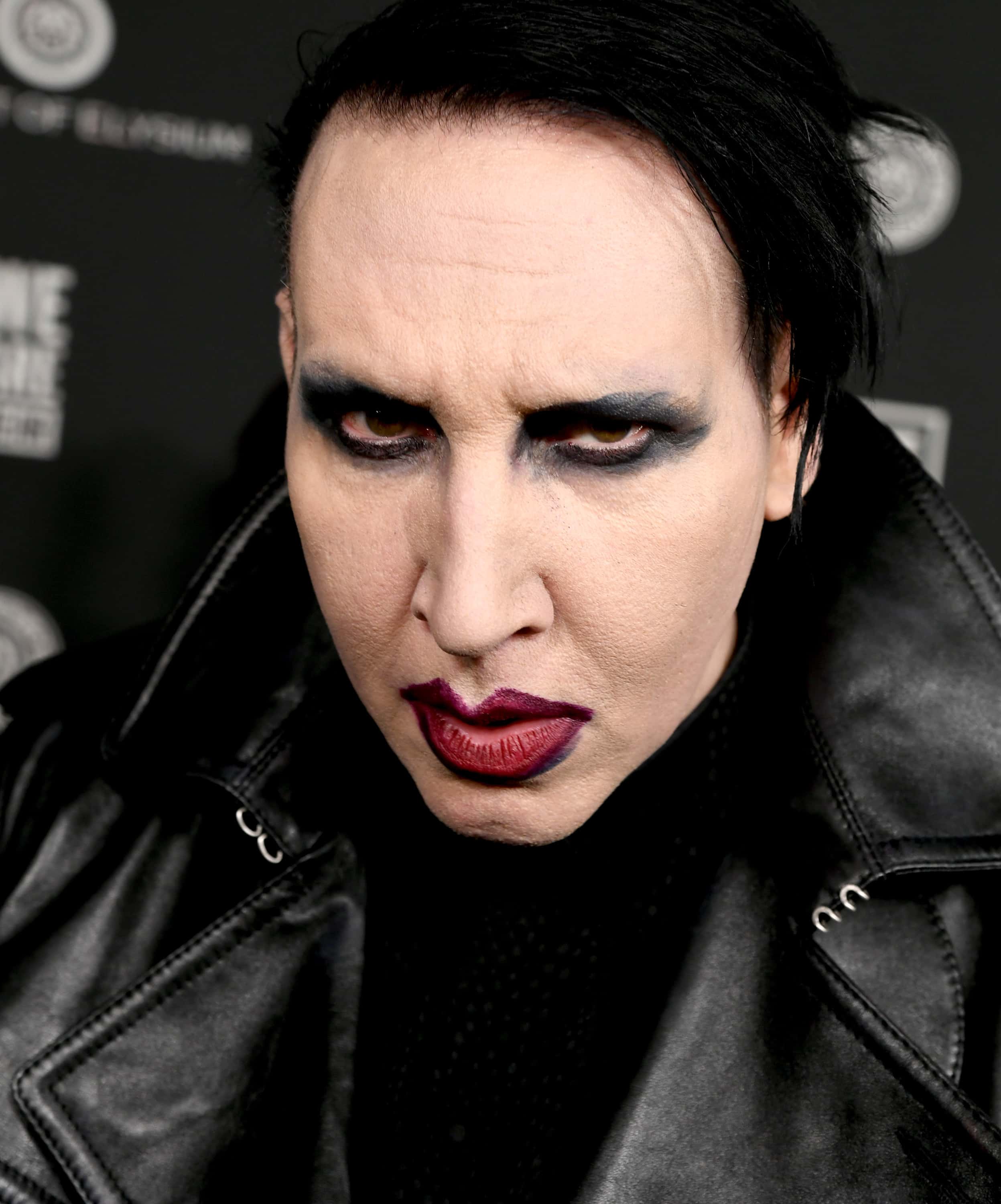 Marilyn Manson arrives at the Art Of Elysium's 13th Annual Celebration - Heaven on January 04, 2020 in Los Angeles, California. (Photo by Kevin Winter/Getty Images)