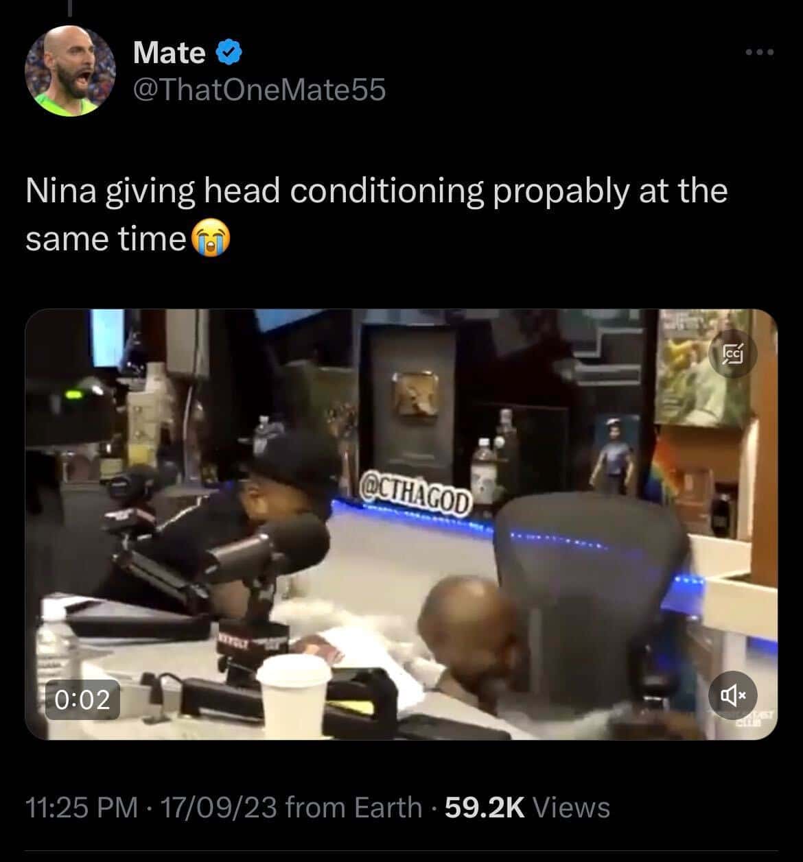 A screenshot of the comment posted by a fan (@dillondanis/X)