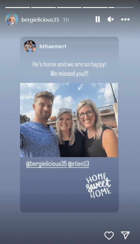 Carsten 'Bergie' Bergersen goes home after 'Love Island USA' Season 5 (Instagram/@bergielicious35)