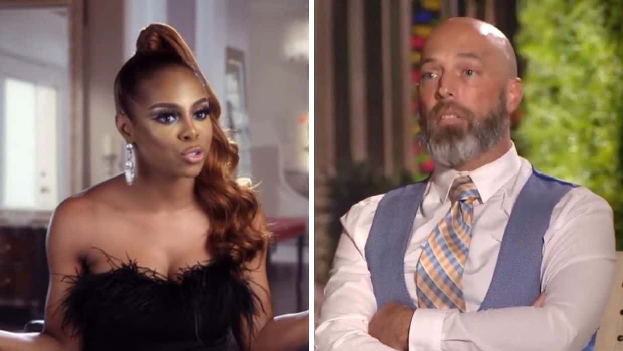 'Real Housewives of Potomac' star Candiace Dillard Bassett and her husband Chris Bassett (Bravo)