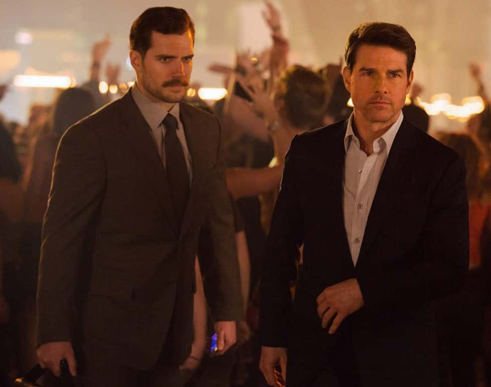 Tom Cruise and Henry Cavill in 'Mission: Impossible - Fallout' (IMDb)