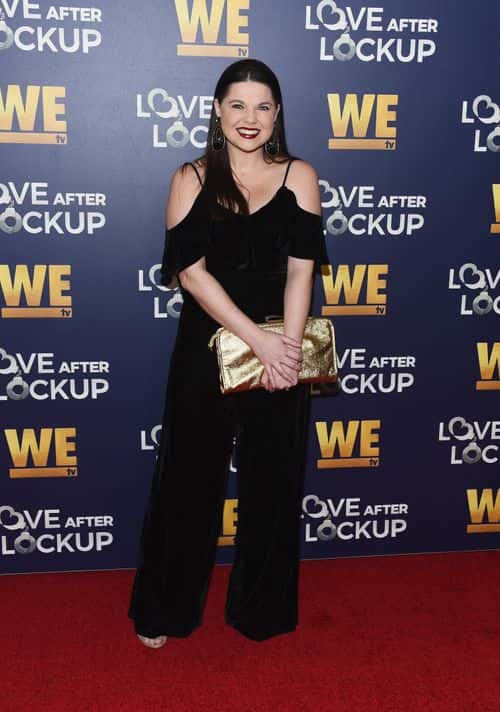Amy Duggar arrives at WE tv's Real Love: Relationship Reality TV's Past, Present & Future event at The Paley Center for Media on December 11, 2018 in Beverly Hills, California.