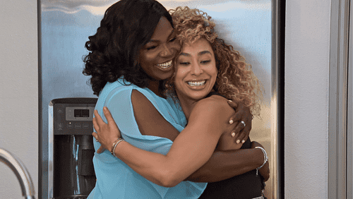 'Love is Blind' Season 3 star Raven Ross and SK's mother (Netflix)