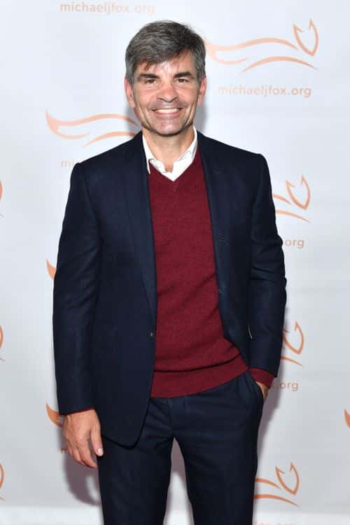 George Stephanopoulos attends the 2021 A Funny Thing Happened On The Way To Cure Parkinson's gala on October 23, 2021 in New York City.