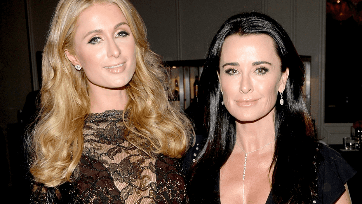 Paris Hilton and Kyle Richards (BravoTV)