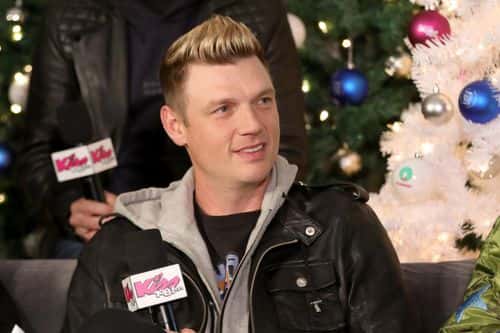 Nick Carter attends iHeartRadio KISS108's Jingle Ball 2022 Presented by Capital One at TD Garden on December 11, 2022 in Boston, Massachusetts.