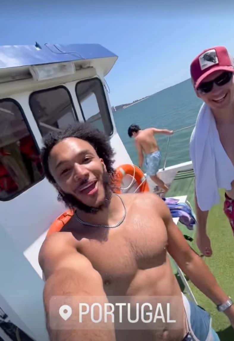 'The View' Sunny Hostin's son, Gabe making most of his time in Portugal (@gabe._.hostin/Instagram)
