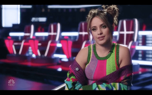 'The Voice' Season 22 coach Camila Cabello (NBC)