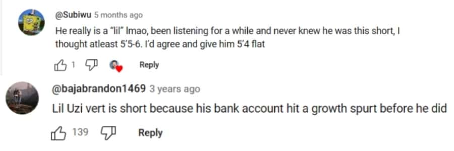 Internet mocks Lil Uzi Vert's short height (Rob Paul/ YouTube)