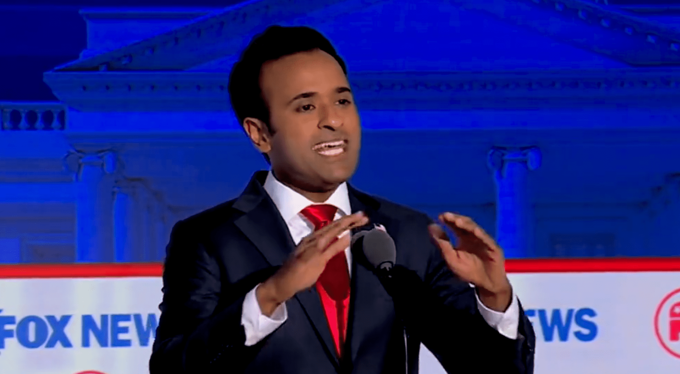 Republican Candidate Vivek Ramaswamy boldy stated he's not 'bought' like his peers (Fox News)