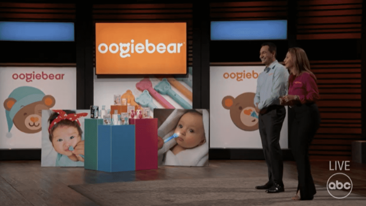 Oogiebear founders in 'Shark Tank' Season 14 (ABC)